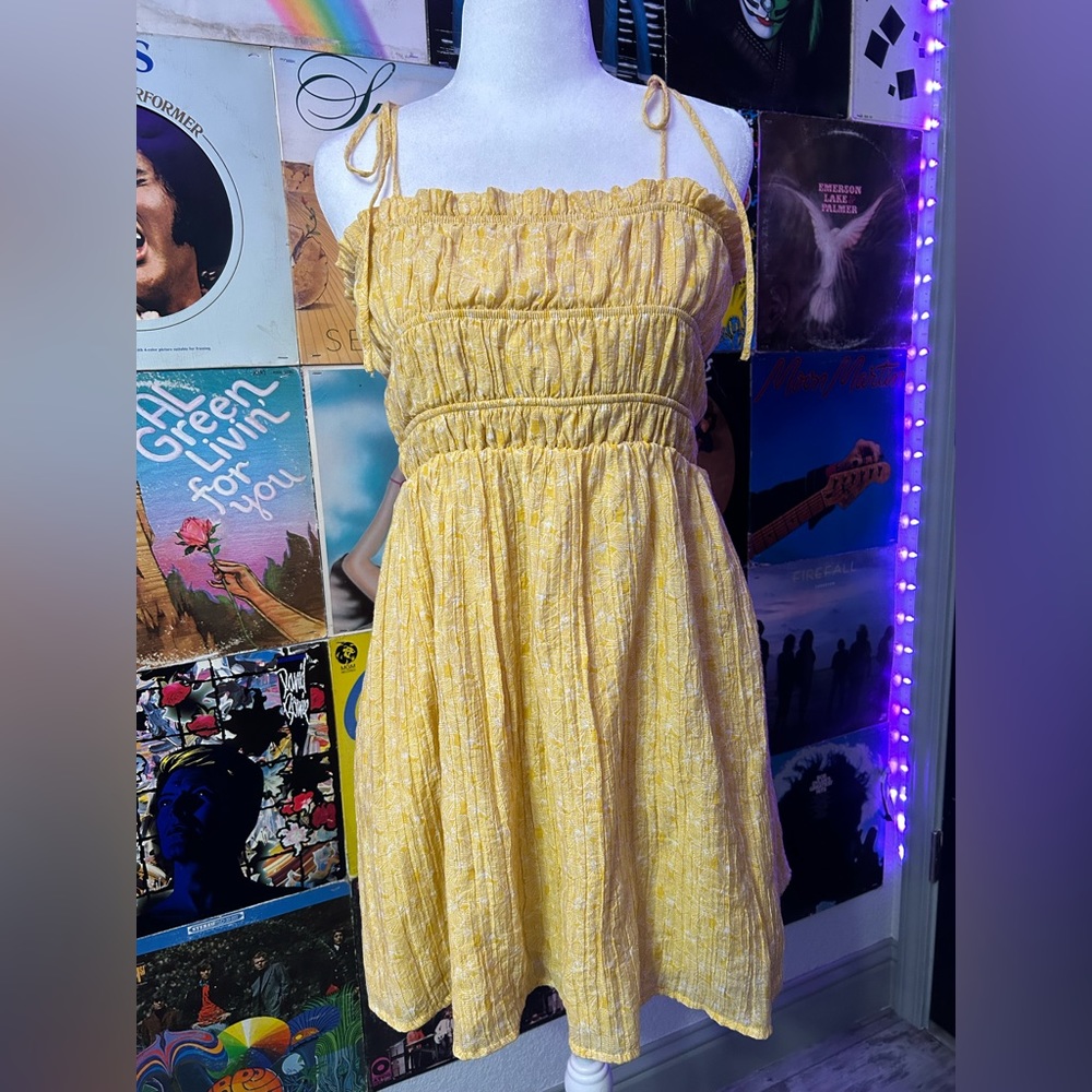Forever 21 yellow dress